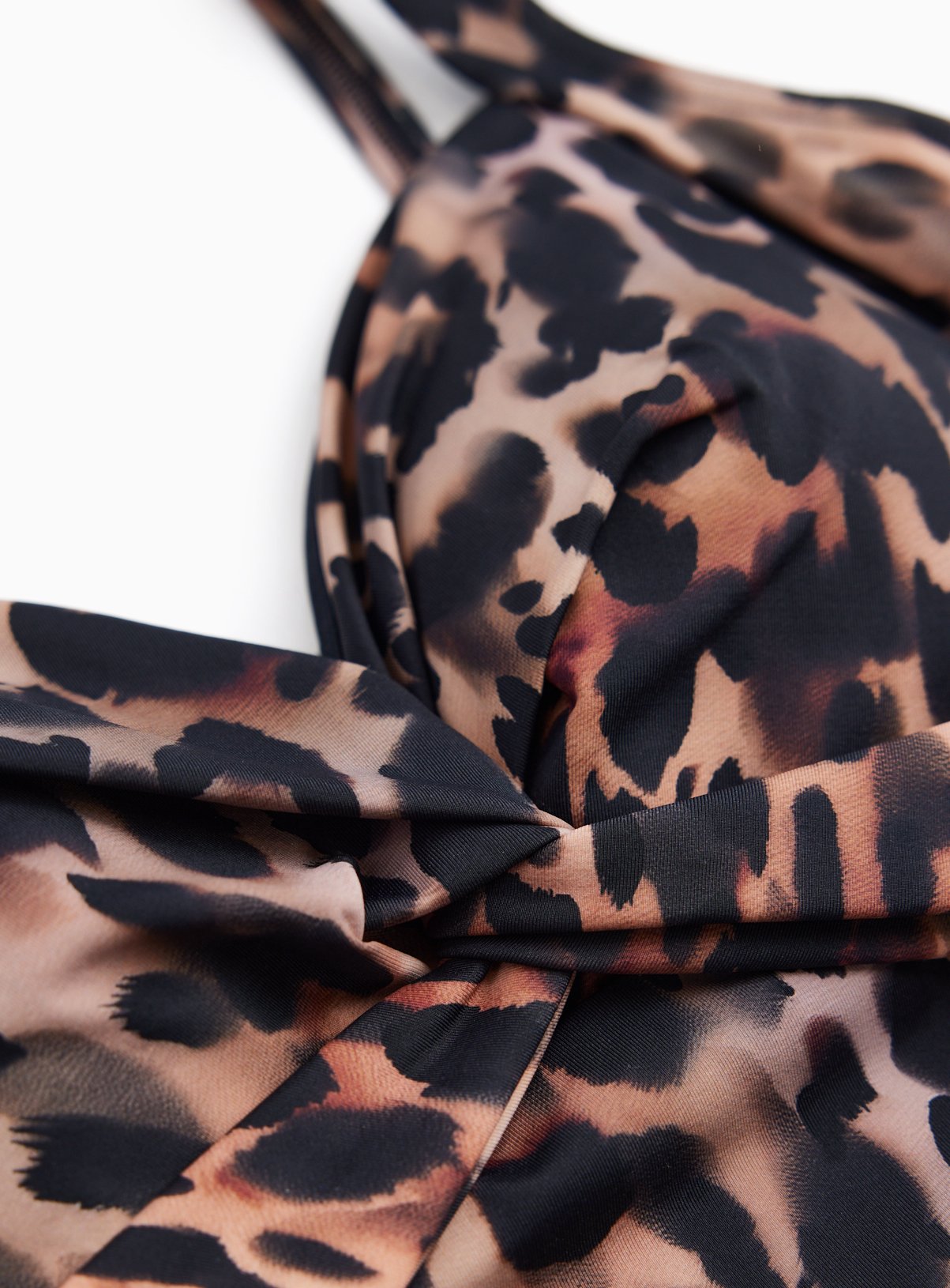 Animal Print Low Leg Swimsuit 20 - Image 4 thumbnail
